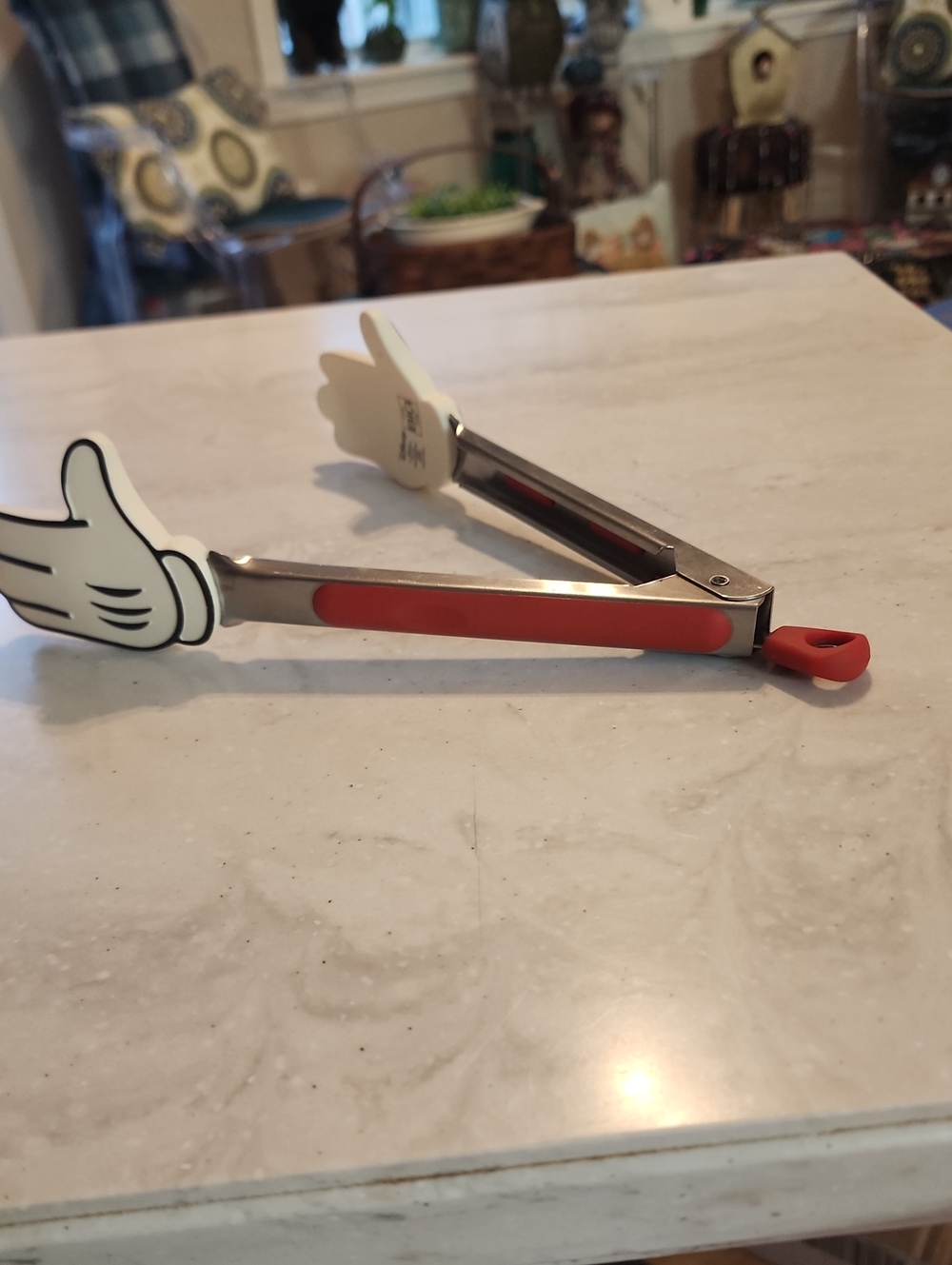 Disney Metal Tongs Mickey Gloves Hands
